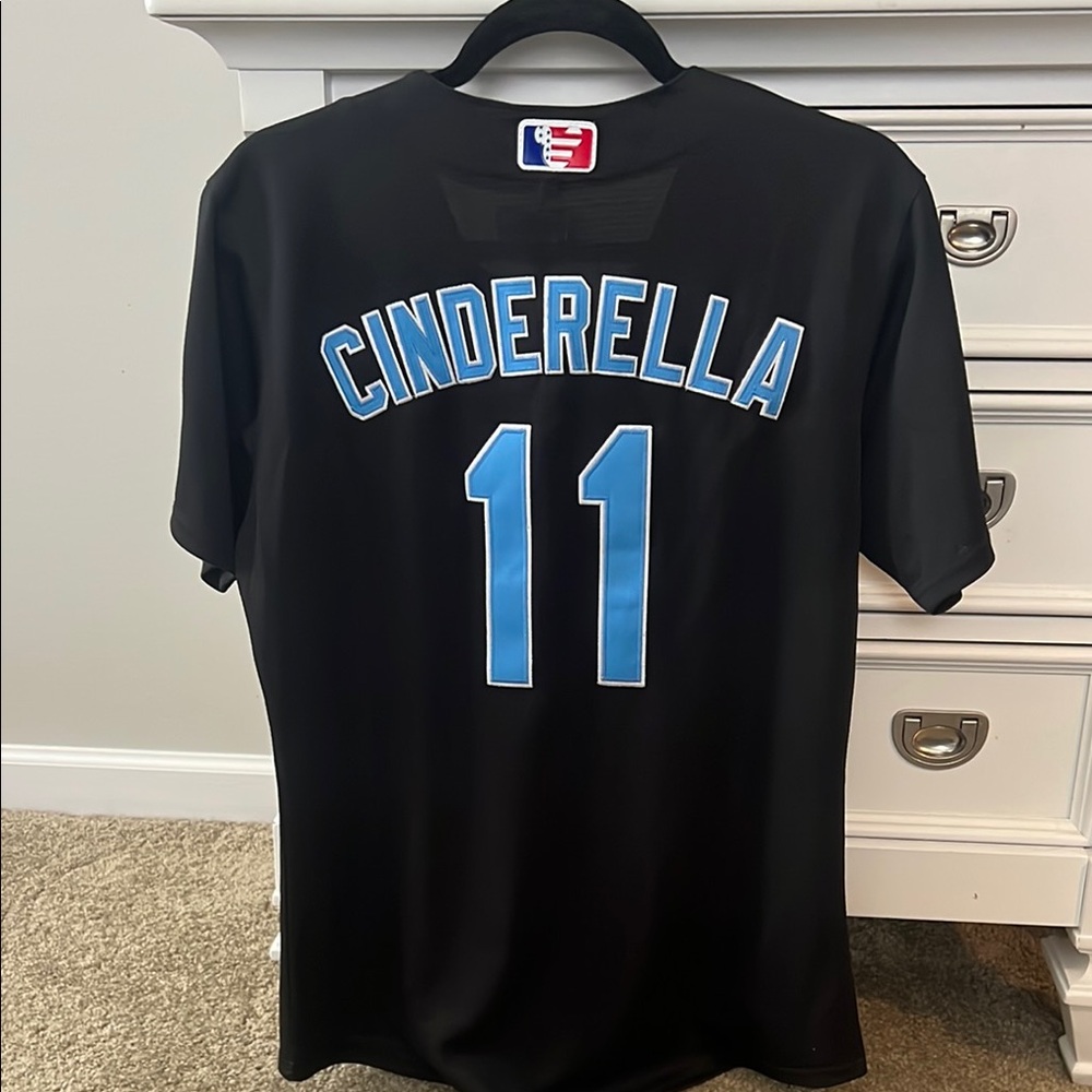 Black Jersey with Cinderella Design and Number 11